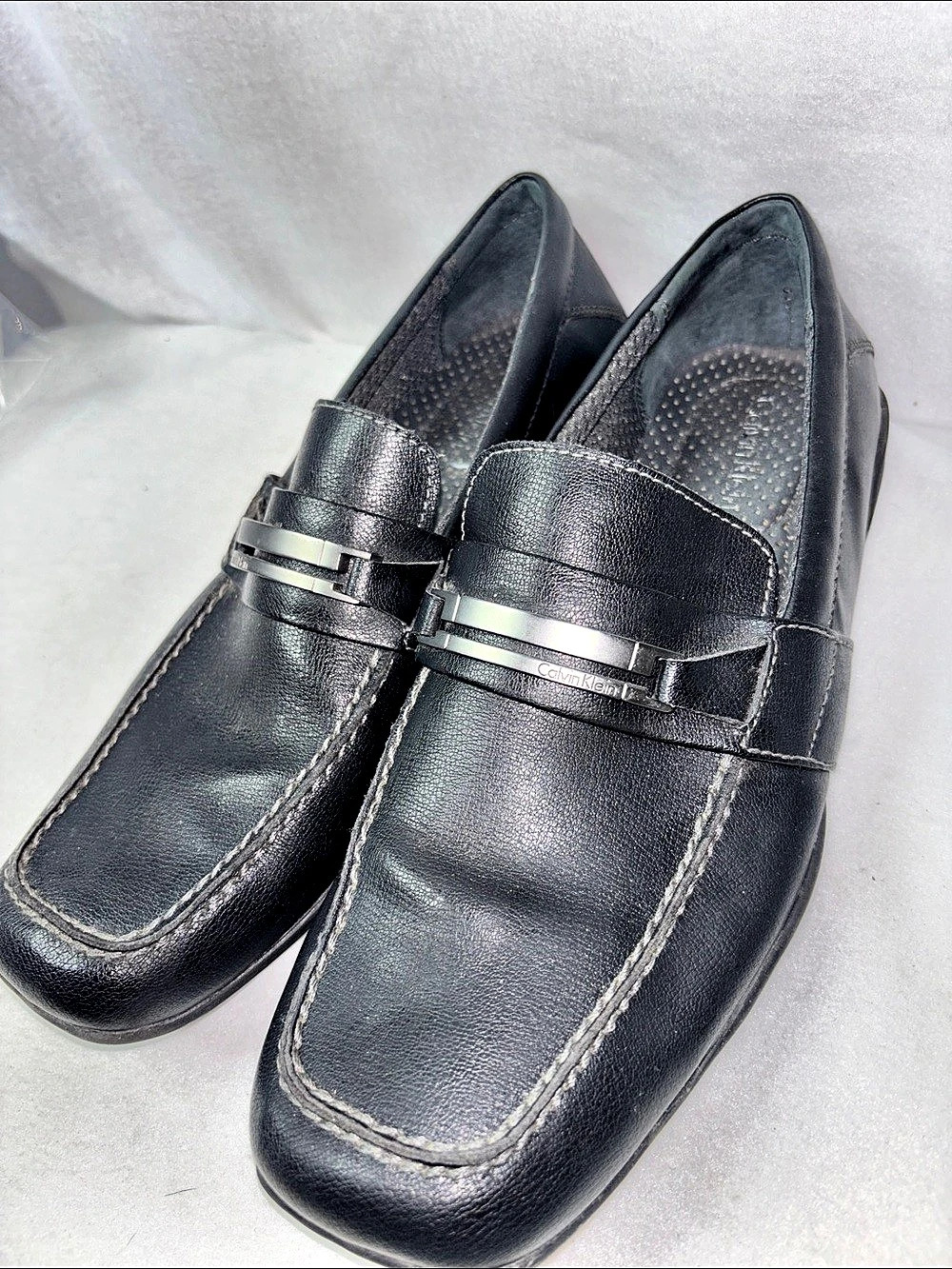 Calvin Klein Men's Black Loafers US 9 1/2